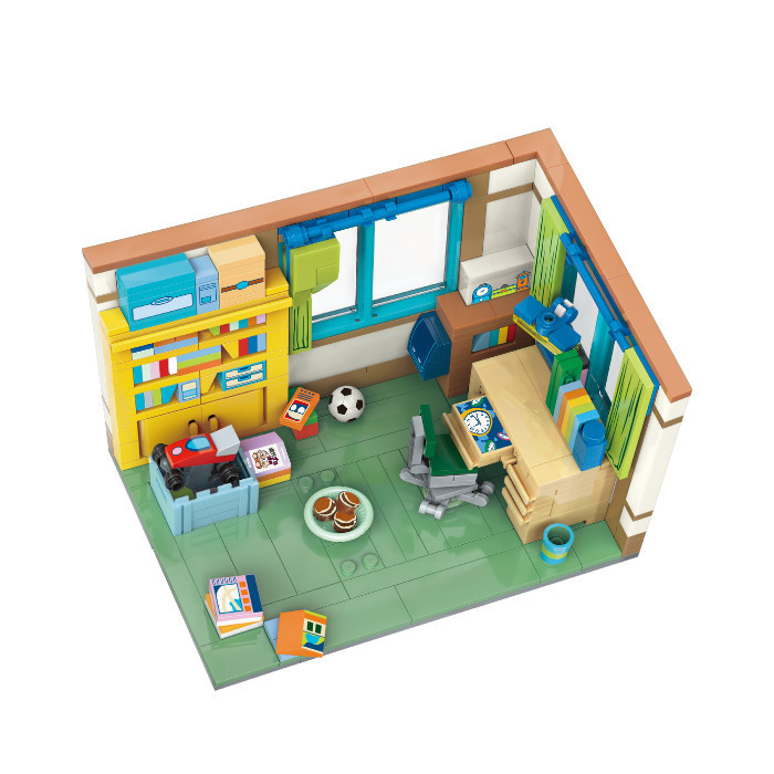 Keeppley Set Bricks Doraemon Nobita Room