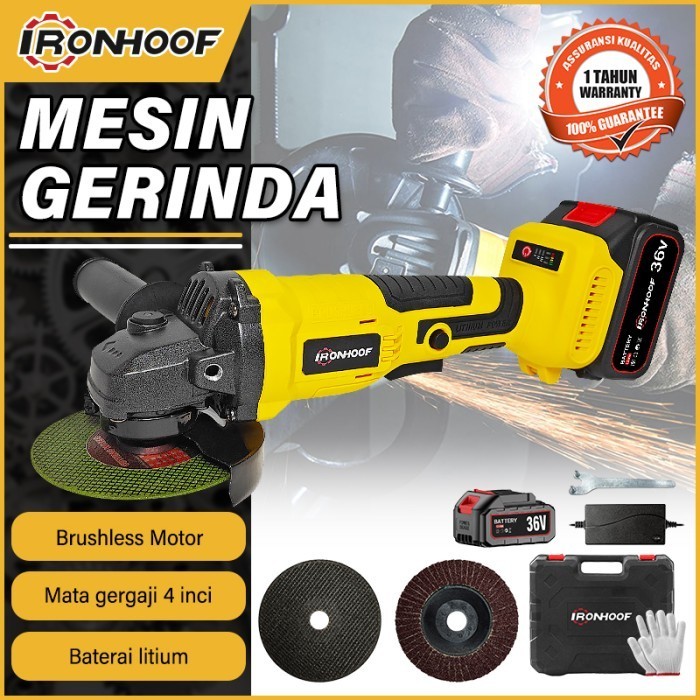 Ironhoof 36V Mesin Gerinda Tangan