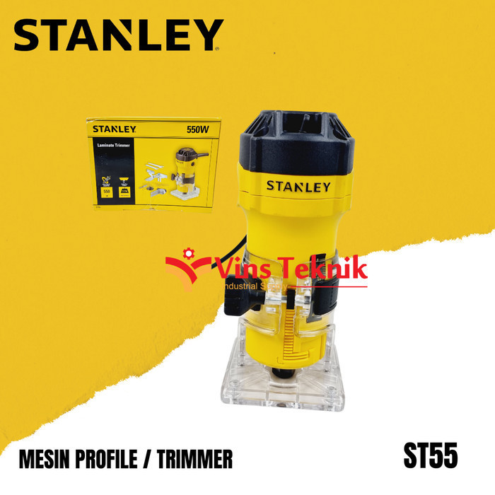 Mesin Profil Kayu Router Trimmer Stanley St55