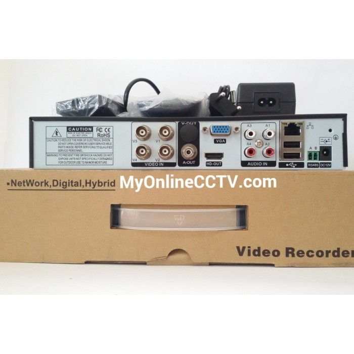 Paket 4 Camera Cctv Ahd 1.3 Mp Online Fastnet Kamera Outdoor Anti Air