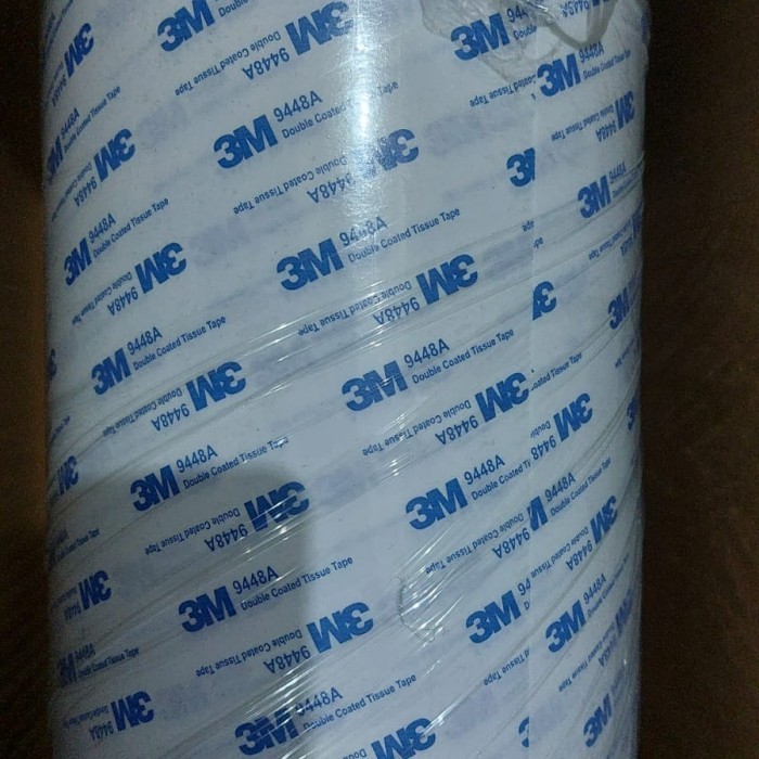 

HOT PROMO 3M Double Tape 9448A-White,Size:100mm x 50 mtr