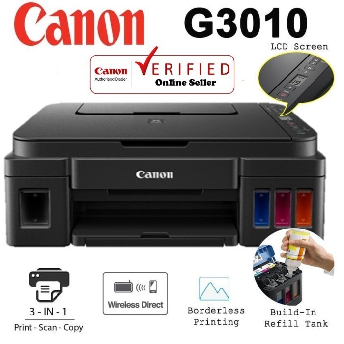 Canon G-3010 Inkjet / All In One / Canon / G-3010 / Printer