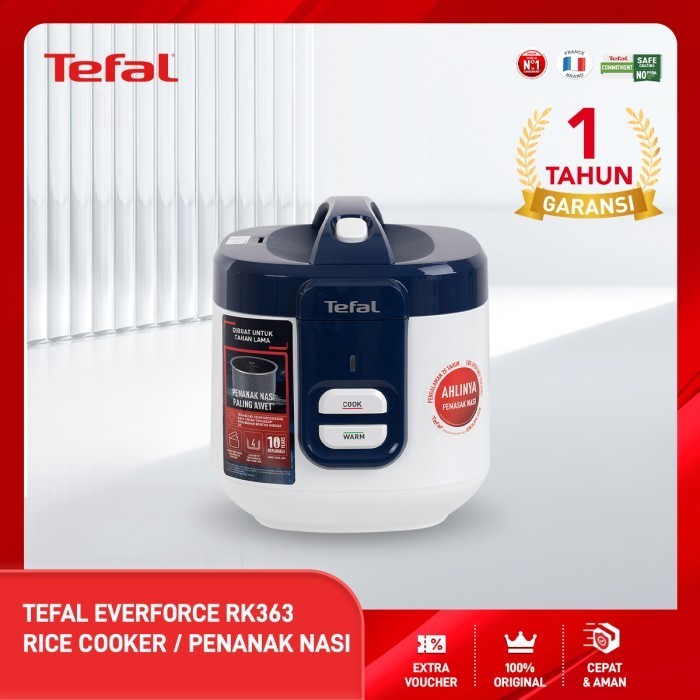 Tefal Everforce Rk363 - Rice Cooker / Penanak Nasi