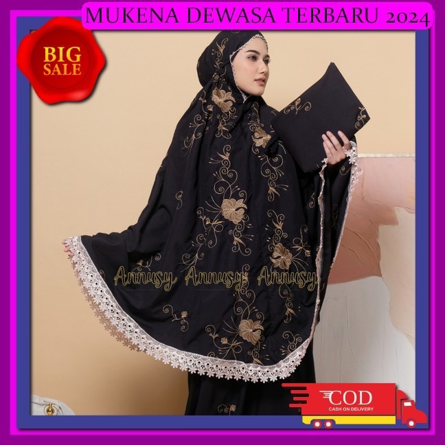 Mukena Bordir Mewah Terbaru 2024 Mukenah Bordir Dewasa Terbaruu Mungkenah Rmaja Dwsa Rukuh Dewasa Ba