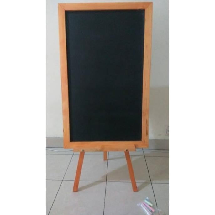 

Papan Tulis Kapur Menu Cafe Standing 50x80 Murah Prewed DS99