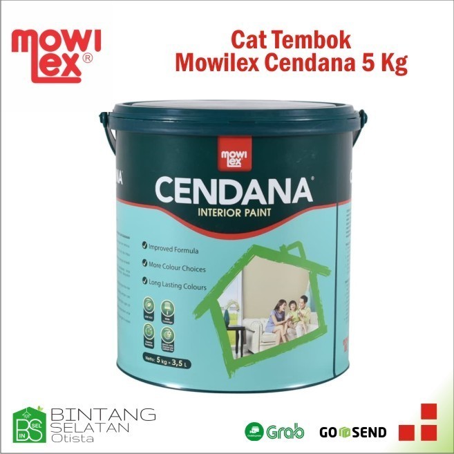 Ready Cat Tembok Mowilex Cendana 5 Kg