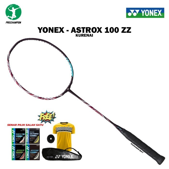 YONEX ASTROX 100ZZ 100 ZZ KURINAI RAKET BADMINTON ORIGINAL