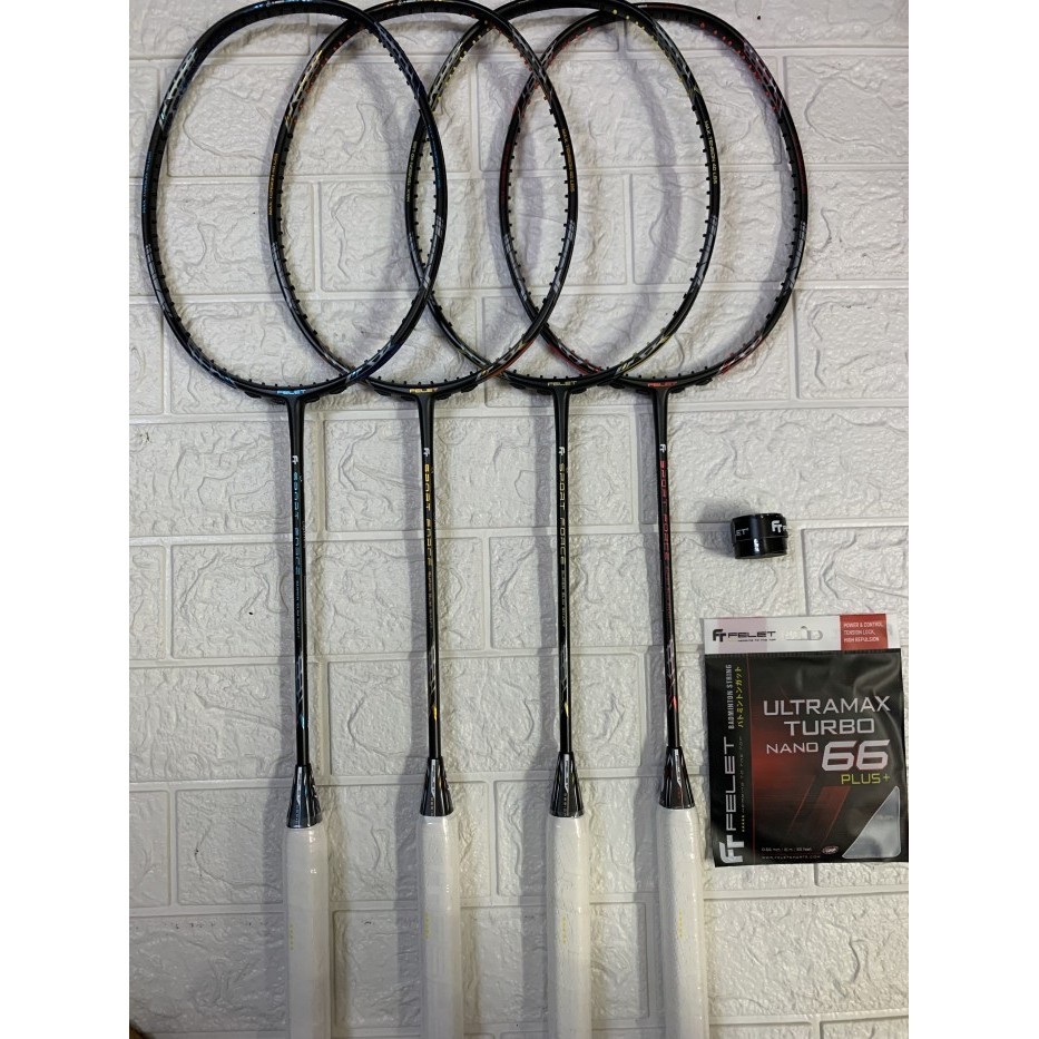 Raket Badminton FELET SPORT FORCE FR KUAT 40LBS ORIGINAL