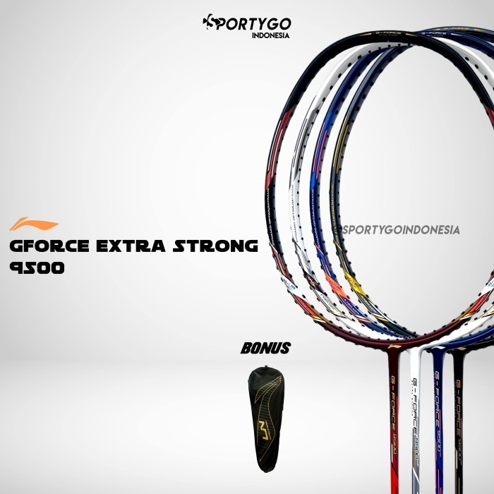 Raket badminton Lining G-Force Extra Strong 9500 Original