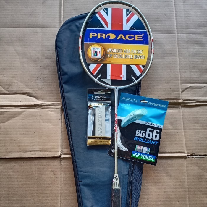 Raket Badminton Pro Ace Sniper 1000 Original Full Set