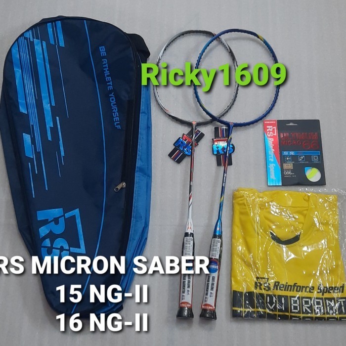 RAKET BADMINTON RS MICRON SABER 15 NG-II / MICRON SABER 16 NG-II