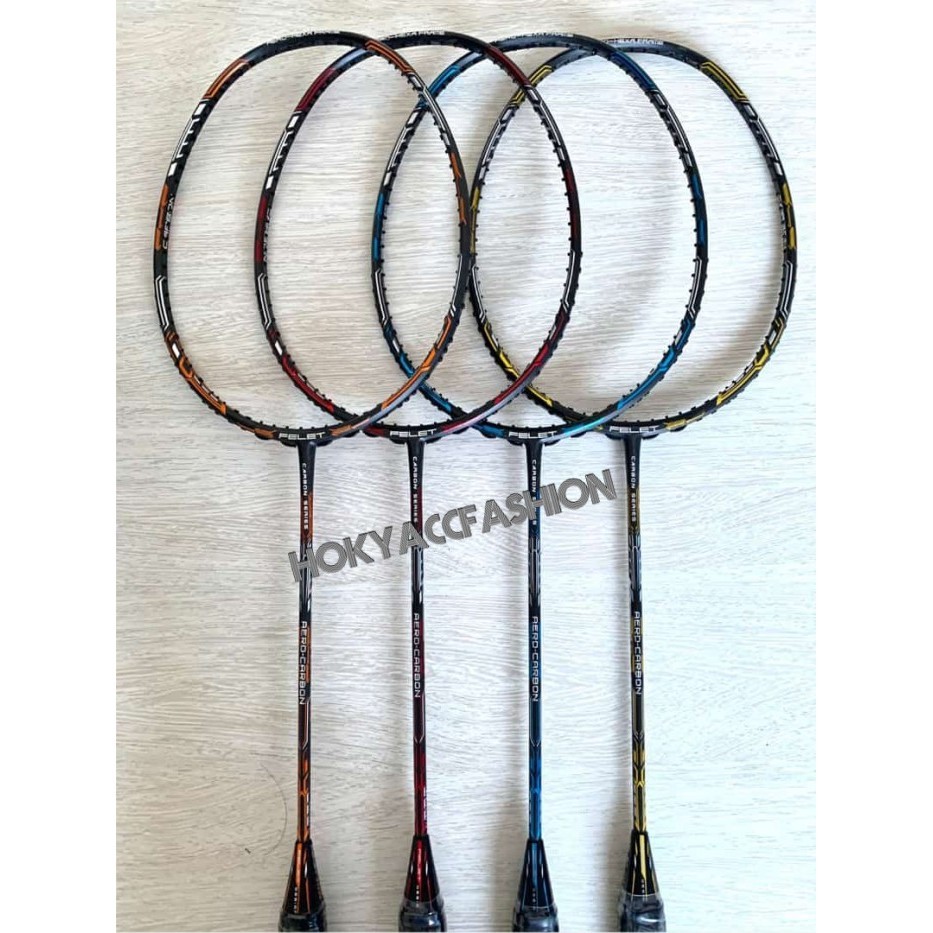 Raket Badminton Fleet Felet Carbon Series Aero Carbon Original