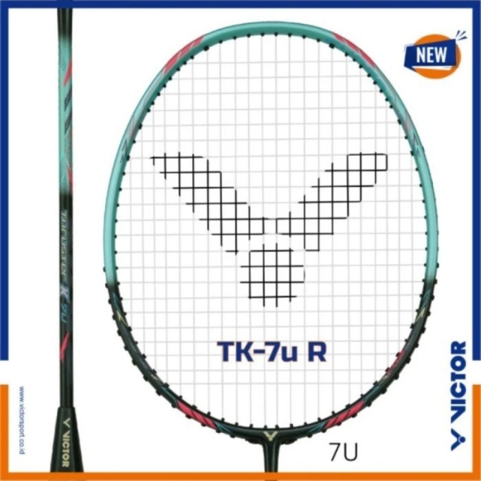 NEW  Raket Badminton Victor Thruster k 7 U / TK 7U / TK-7U / TK 7 U