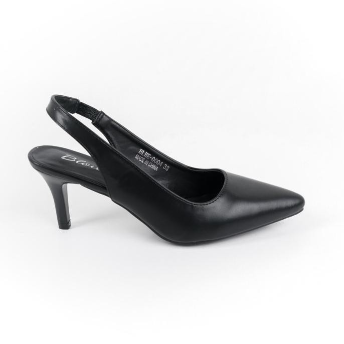 Blow Blhe 0004 Ariella Heels Wedding Kerja Wanita 7Cm - Black,36