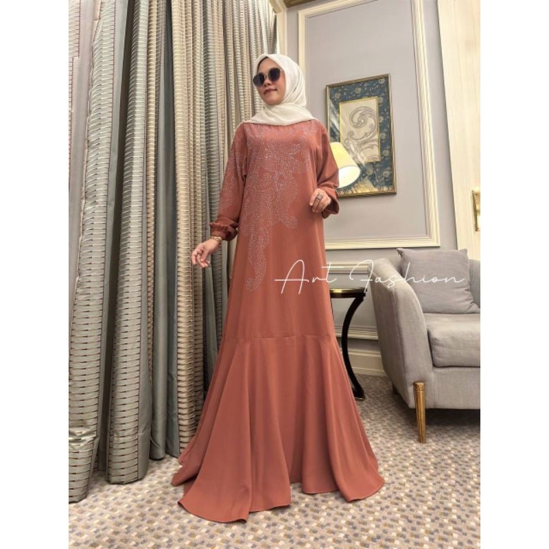 RAYA SERIES 56 DRESS GAMIS WANITA BY ART FASHION