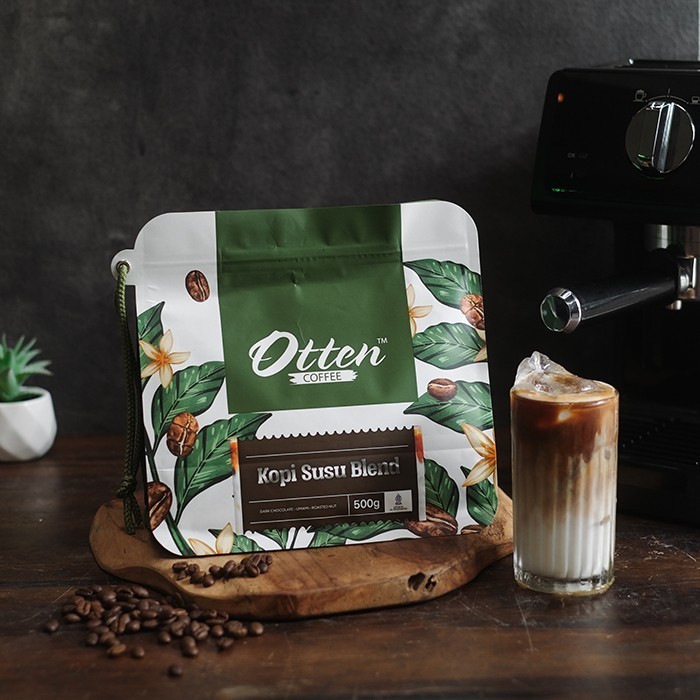 

Kopi Susu Blend - 500Gr - Biji Bubuk Commercial Blend - Otten Coffee