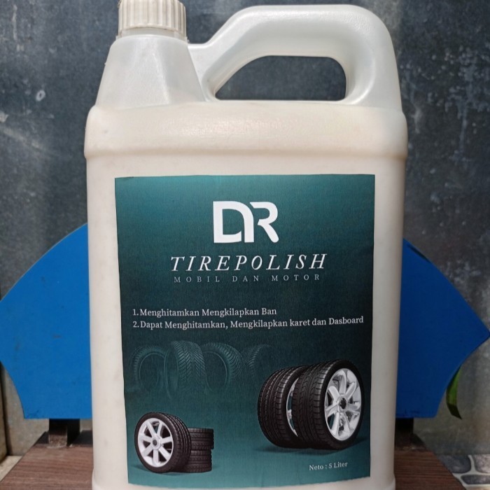SEMIR BAN PREMIUM 5LITER SEMIR BAN PENGKILAP MOBIL DAN MOTOR 5LITER DR