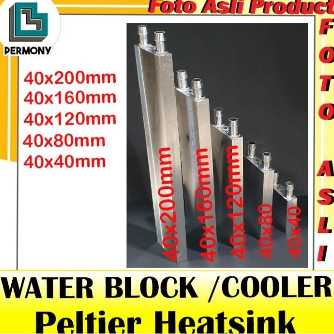 WaterBlock Water Block Cooling Cooler Peltier Kulkas Pendingin