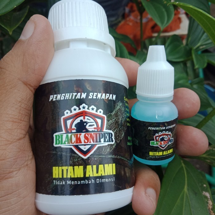 BLACK SNIPER penghitam laras ori alami