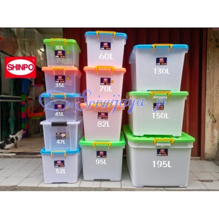 Container Box Plastik Shinpo Container Roda Grosir Khusus Expedisi