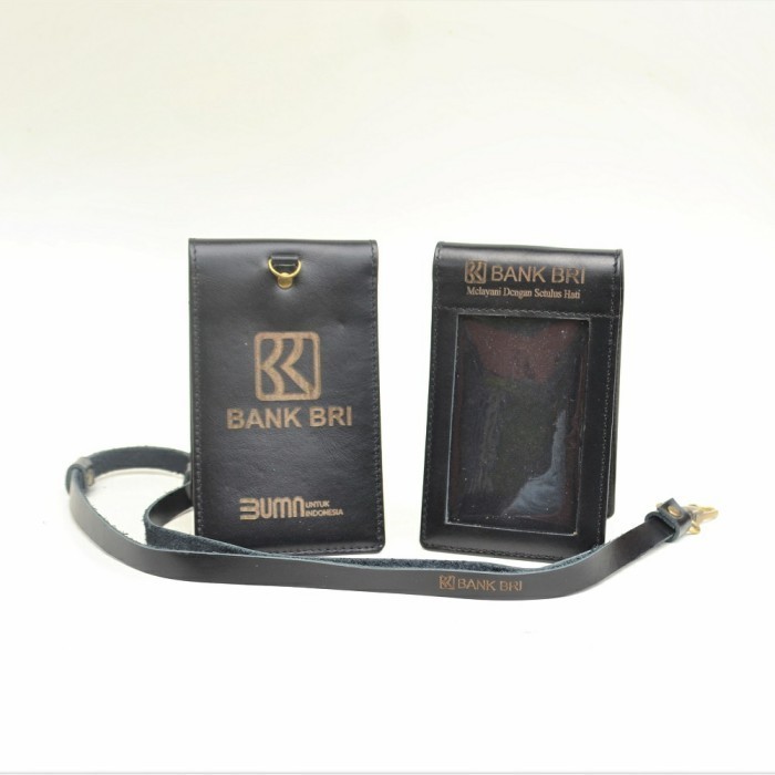

BARANG TERLARIS id card / name tag kulit / lanyard BRI / keplek / card holder