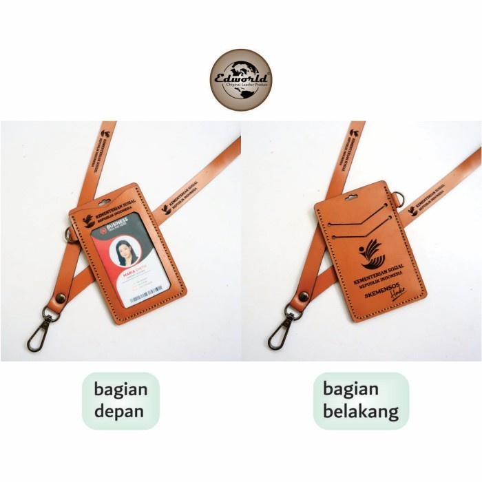 

BARANG TERLARIS ID CARD HOLDER KULIT SAPI PREMIUM 2 SLOT CARD + 2 SLIP CARD