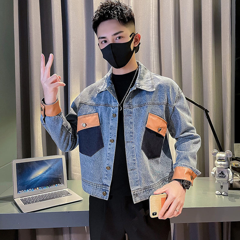 Jaket Denim Jaket Personalisasi Pendek