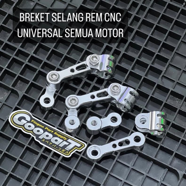 Barang Murah.Co Breket Selang Rem Cnc Breket Selang Rem Ninja Breket Selang Cakram Cnc Dudukan Selan