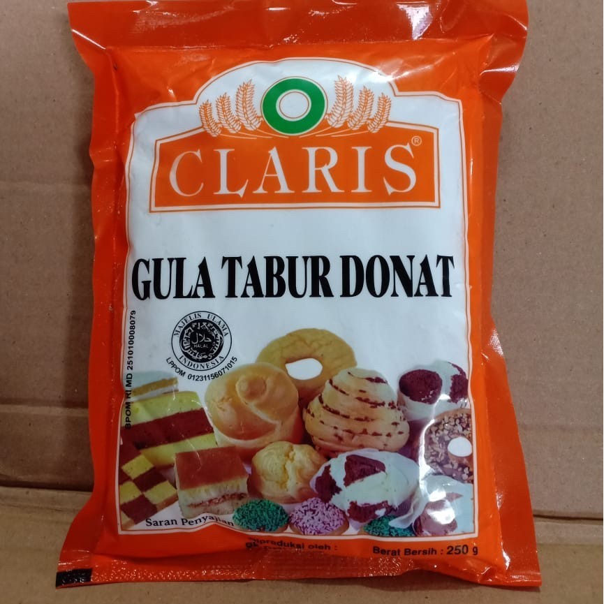 

gula tabur donat dingin / gula halus / icing sugar claris