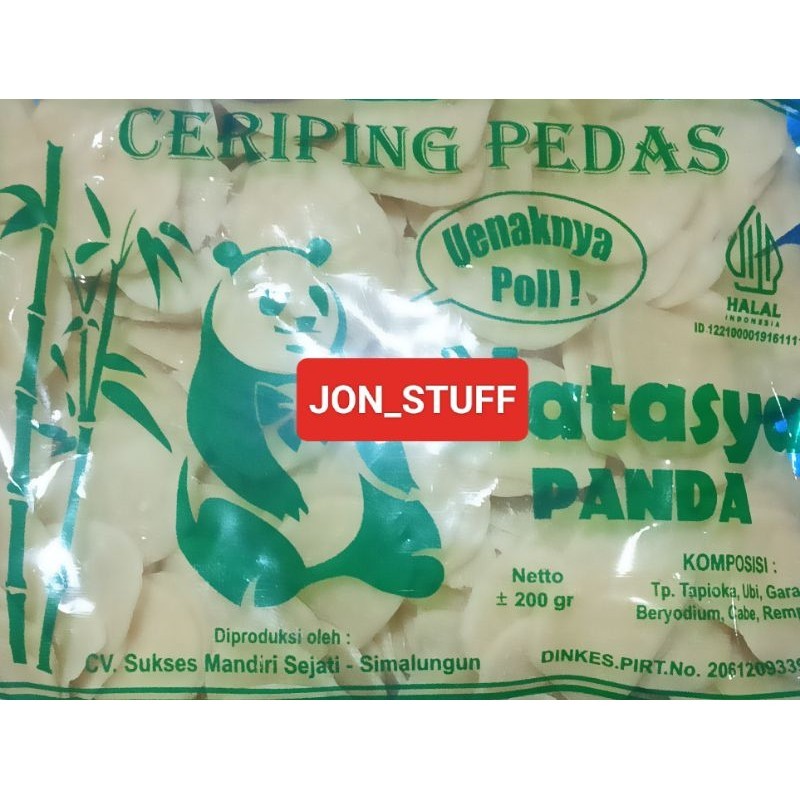 

Ceriping pedas Natasya Panda 200 gram