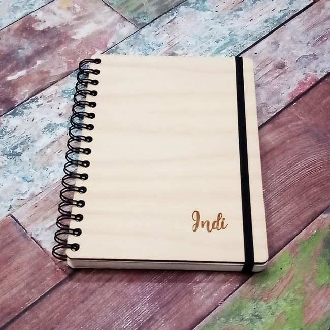 

Sketchbook / Notes / Journal / Buku Catatan Cover Kayu - A5