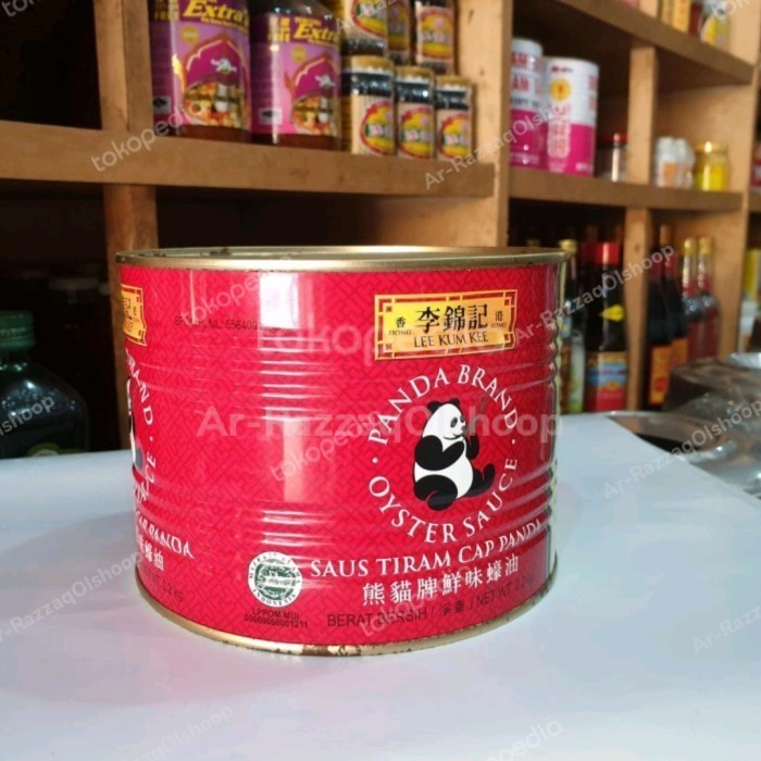 

Saos Tiram Panda Lee Kum Kee kaleng 2200gr