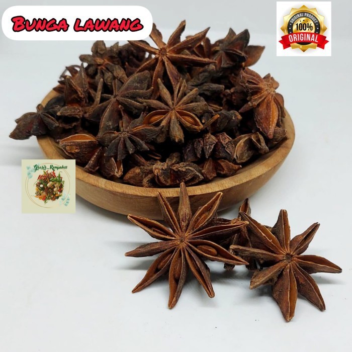 

Star Anise / Bunga Lawang / Pekak / Bunga Lawang Pekak 500gram