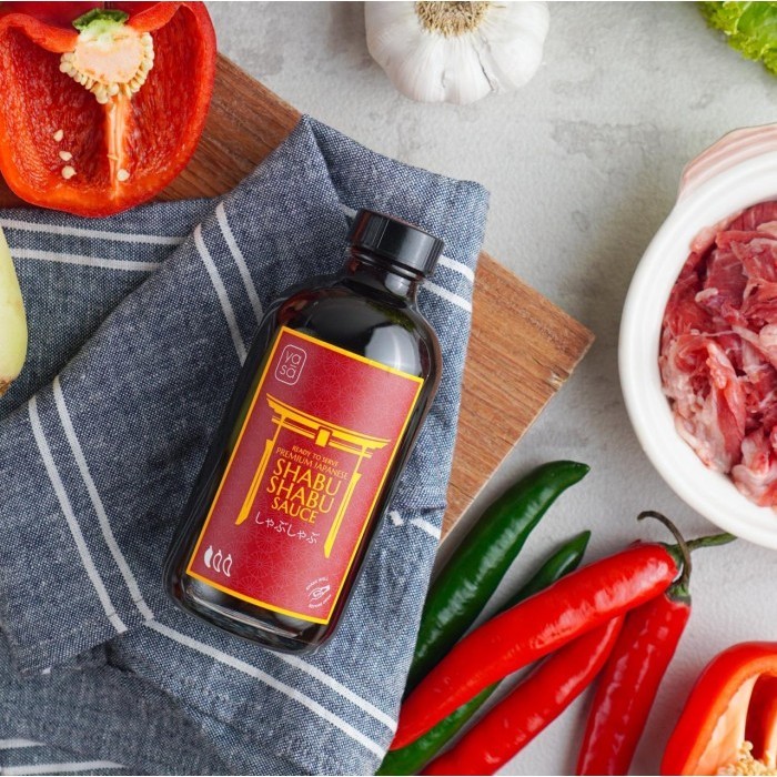 

Saus shabu shabu ponzu 500ml Yasa Japanese (dipping sauce)