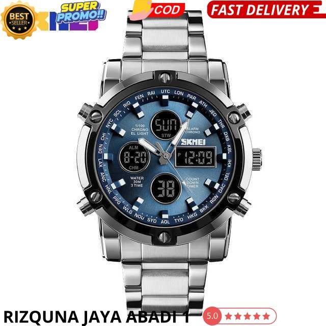 SKMEI Jam Tangan Kasual Digital Analog Pria - 1389