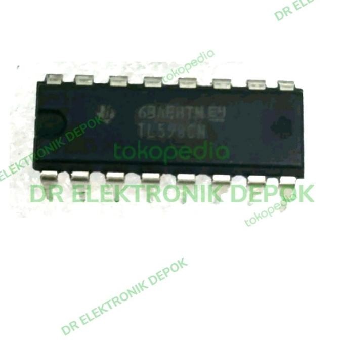 Murah IC TL598CN - TEXAS ASLI TL 598 CN 598CN DIP 16 pin kaki Ori Original dre3 Ayo Order