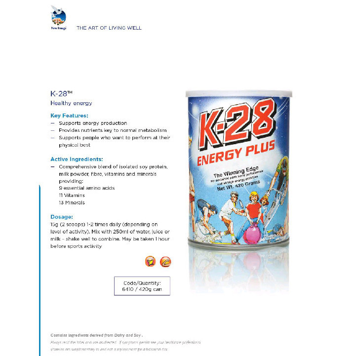 

Susu Energi / Energy Milk K-28