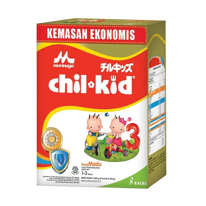 

Morinaga Chil Kid Madu Vanila Susu Formula 1600 Gr / Box