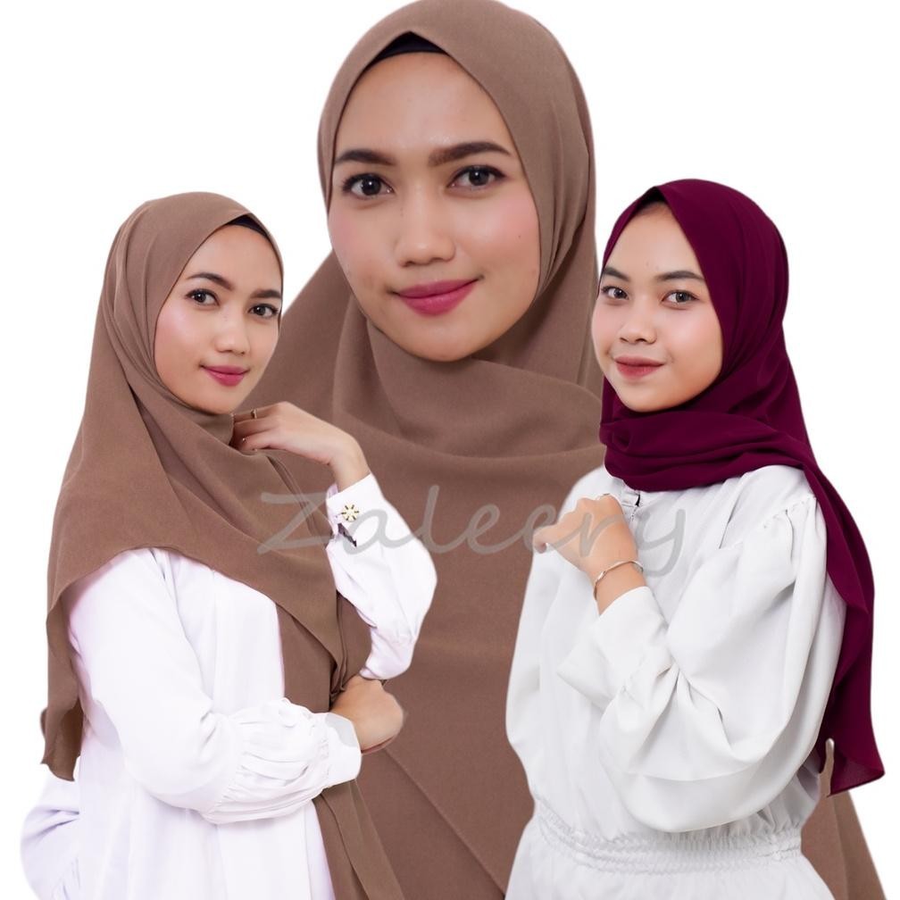 Pashmina Oval Diamond Pashmina Hijab Oval Diamond Curvey Kerudung Harian H04