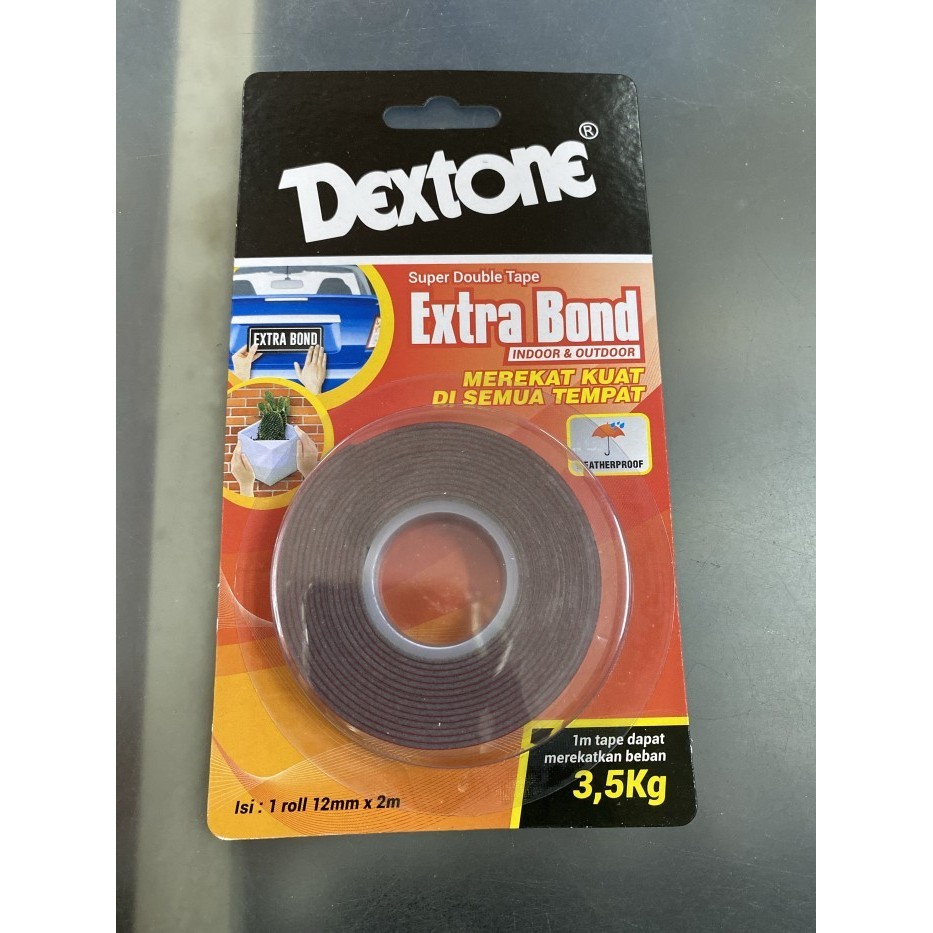 

HOT PROMO double tape extra bond outdoor super/ dobel tip/dextone