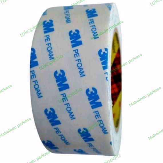 

Double tape 3M Pe foam 1600 T - Dobel tip 3M 2 inch x 4m - Perekat 3M HOT SALE