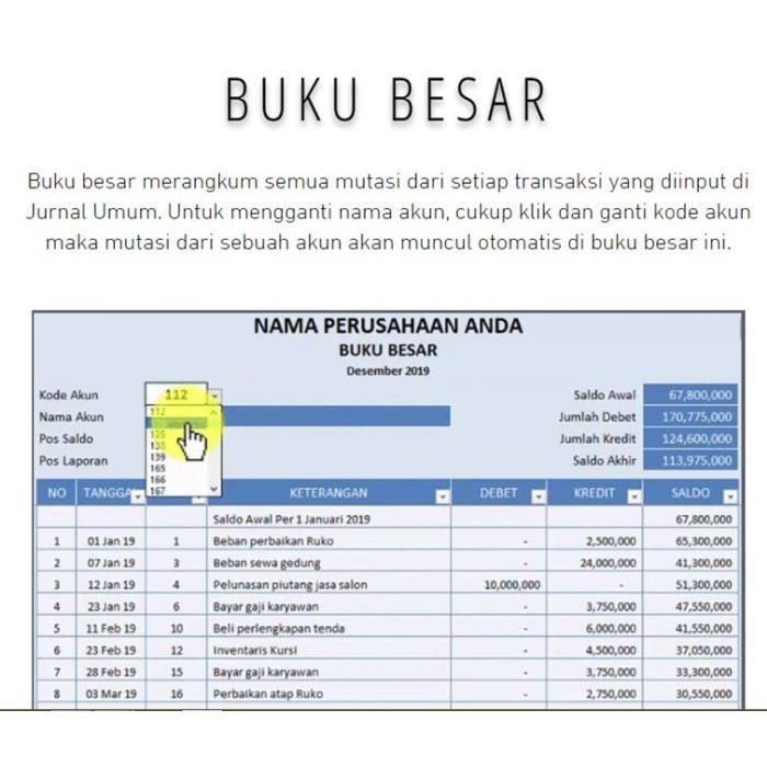 

TERLENGKAP TERMURAH Program Akuntansi Excel MANUFAKTUR