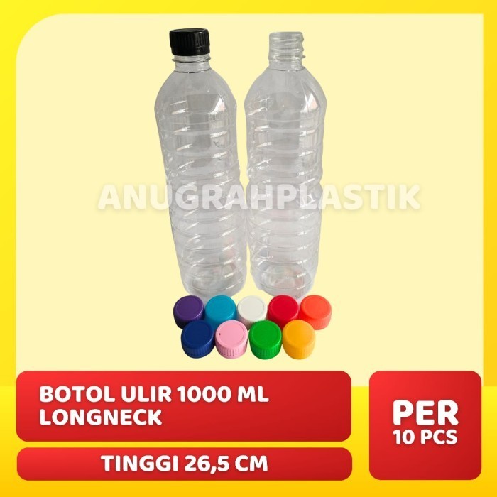 Botol Plastik 1000 ml Botol plastik jamu 1 liter