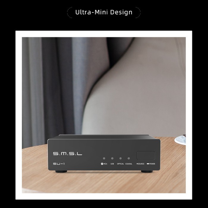 Smsl Su1 / Su 1 Hi-Res Mqa Ak4493S Digital To Analog Convertor Dac