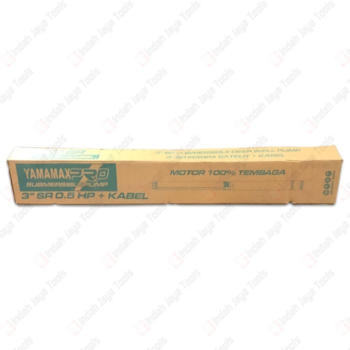 Yamamax Pro 3" Sr Pompa Satelit 0.5 Hp Sible Submersible Sumur Bor