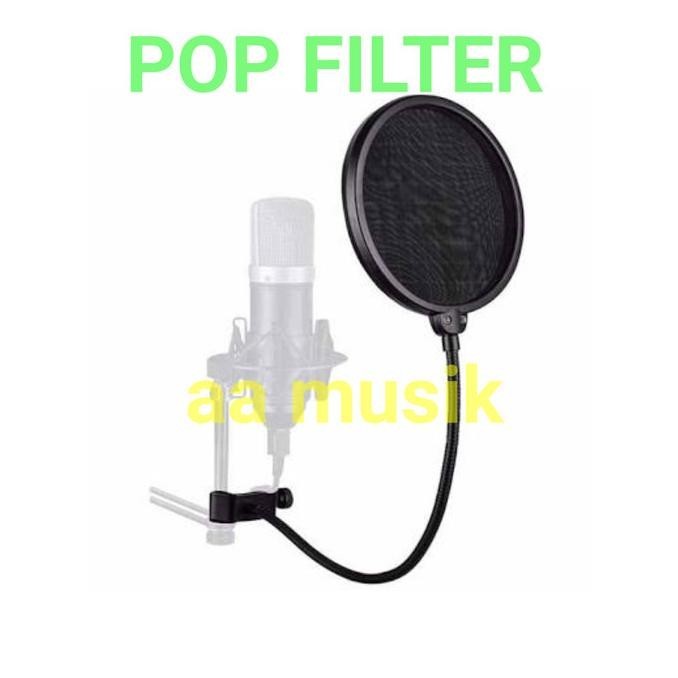 POP FILTER MIC STUDIO SCREEN MIC CONDENSER