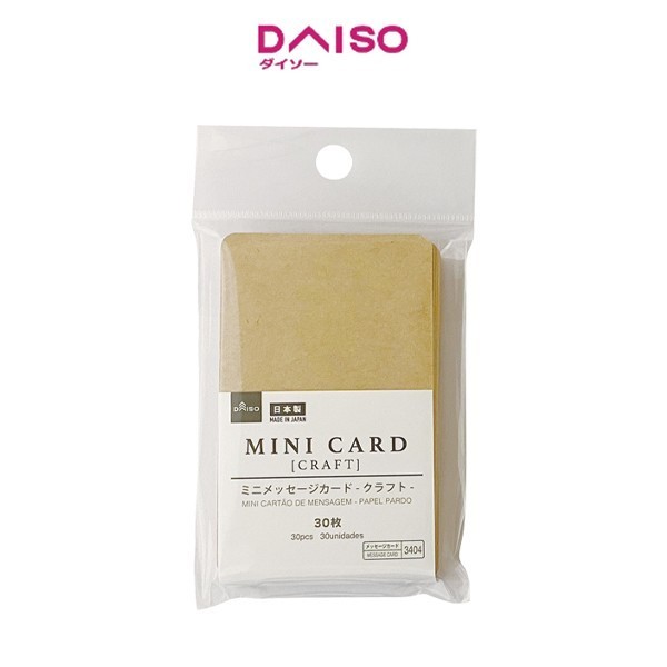 

Terlaris Mini Message Card - Craft - 30 pcs - SALE