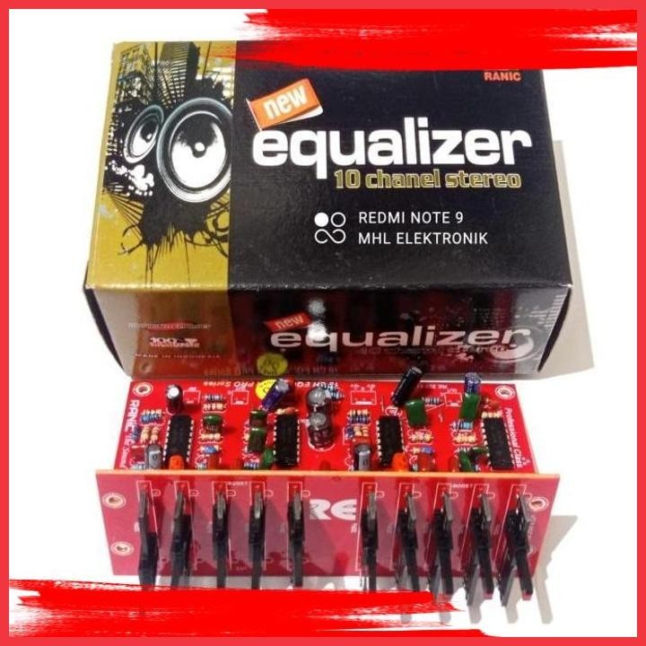 (MHL) KIT EQUALIZER STEREO 10 CH CHANNEL BY EVOLUTION
