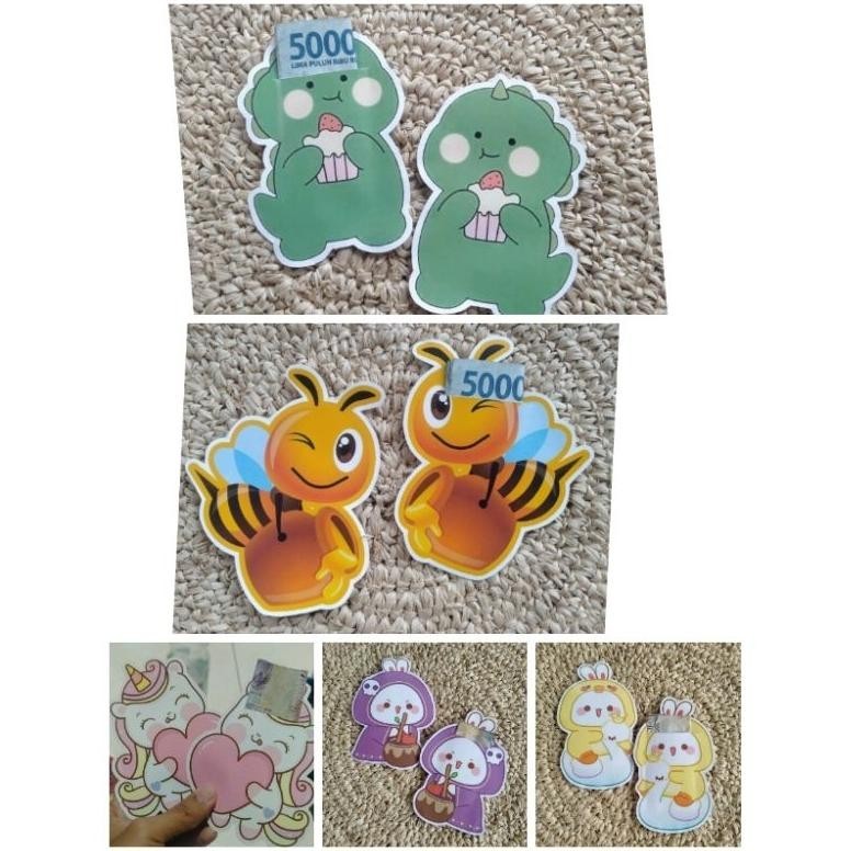 

Extra Amplop Karakter 3D ( 1 Pack Isi 10) Bisa Untuk Lebaran ,Imlek,Natal ,Dll Cuci Gudang