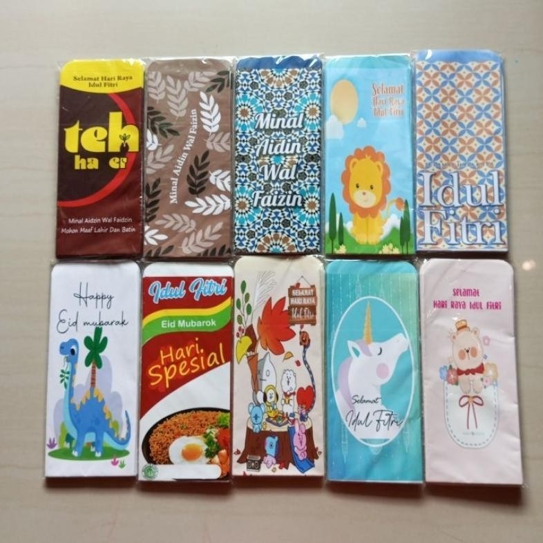 

Serba Murah Amplop Lebaran Aesthetic Karakter Muslim Uang Panjang - Isi 10 Promo Hemat